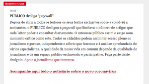 Leia mais sobre o artigo Qualidade e desinformação em tempos de pandemia