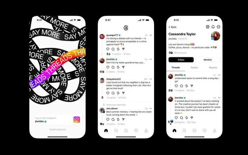O Threads, nova rede social da Meta