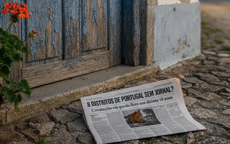 Distritos em Portugal sem jornais impressos?